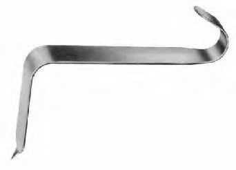 Rhoton Bipolar Bayonet Forceps, Round Handle, 2.0 Mm Tip, Insulated, 8" (20.0 Cm)